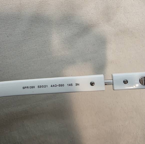 Prada White and Black Men's Glasses - Picture 4 of 4